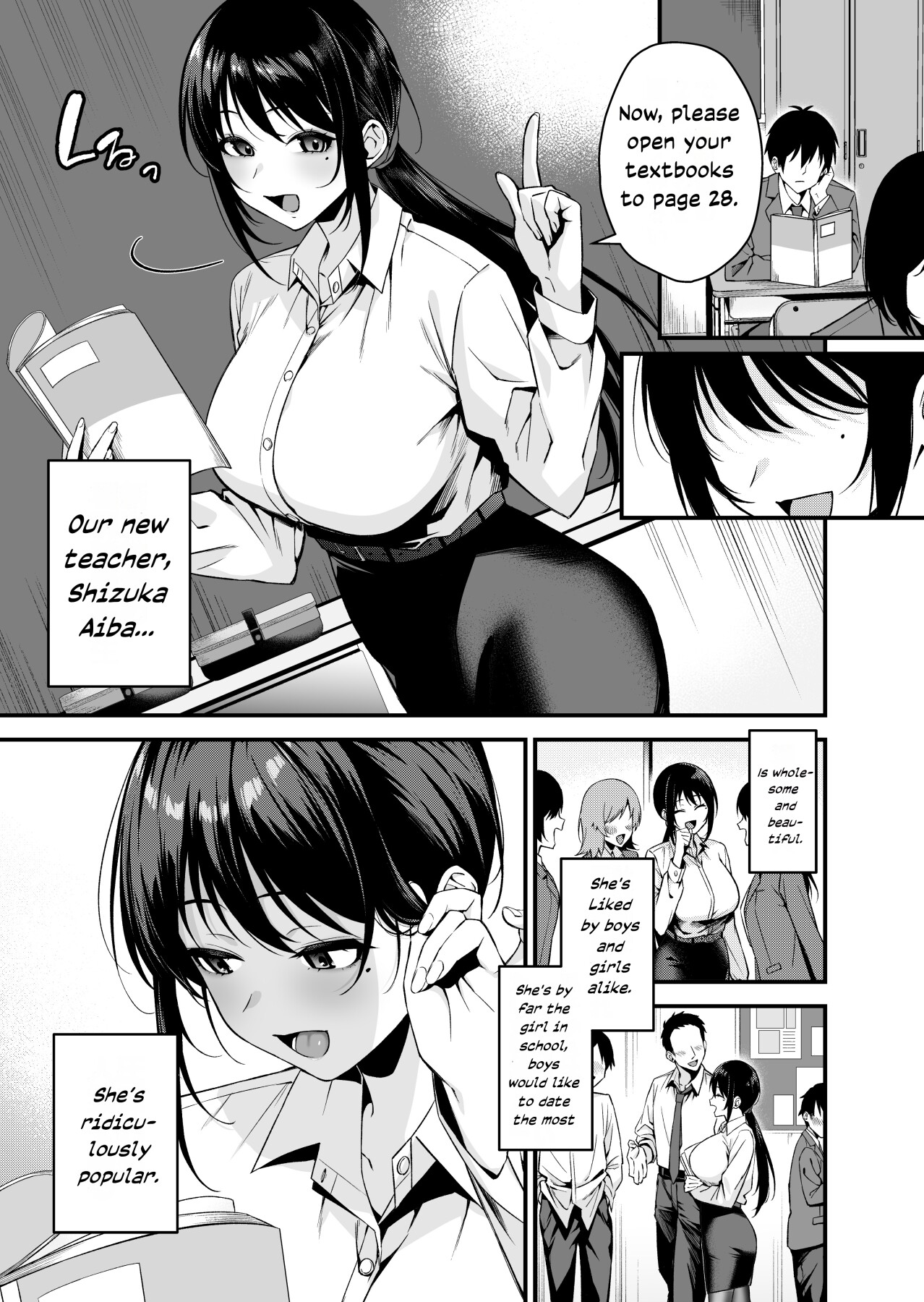 Hentai Manga Comic-My Teacher is the Girl Behind the Slutty Lewd Streamer ~My 23-Year-Old Homeroom Teacher Plays With Her Inverted Nipples and Cums Over and Over in Her Anime Girl Voice-Read-2